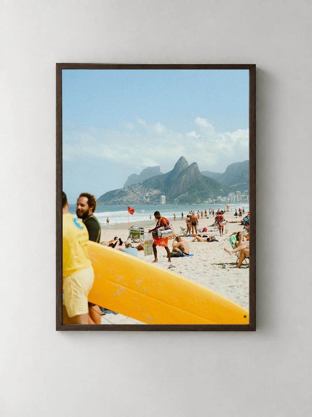 Ipanema, shown framed on a wall